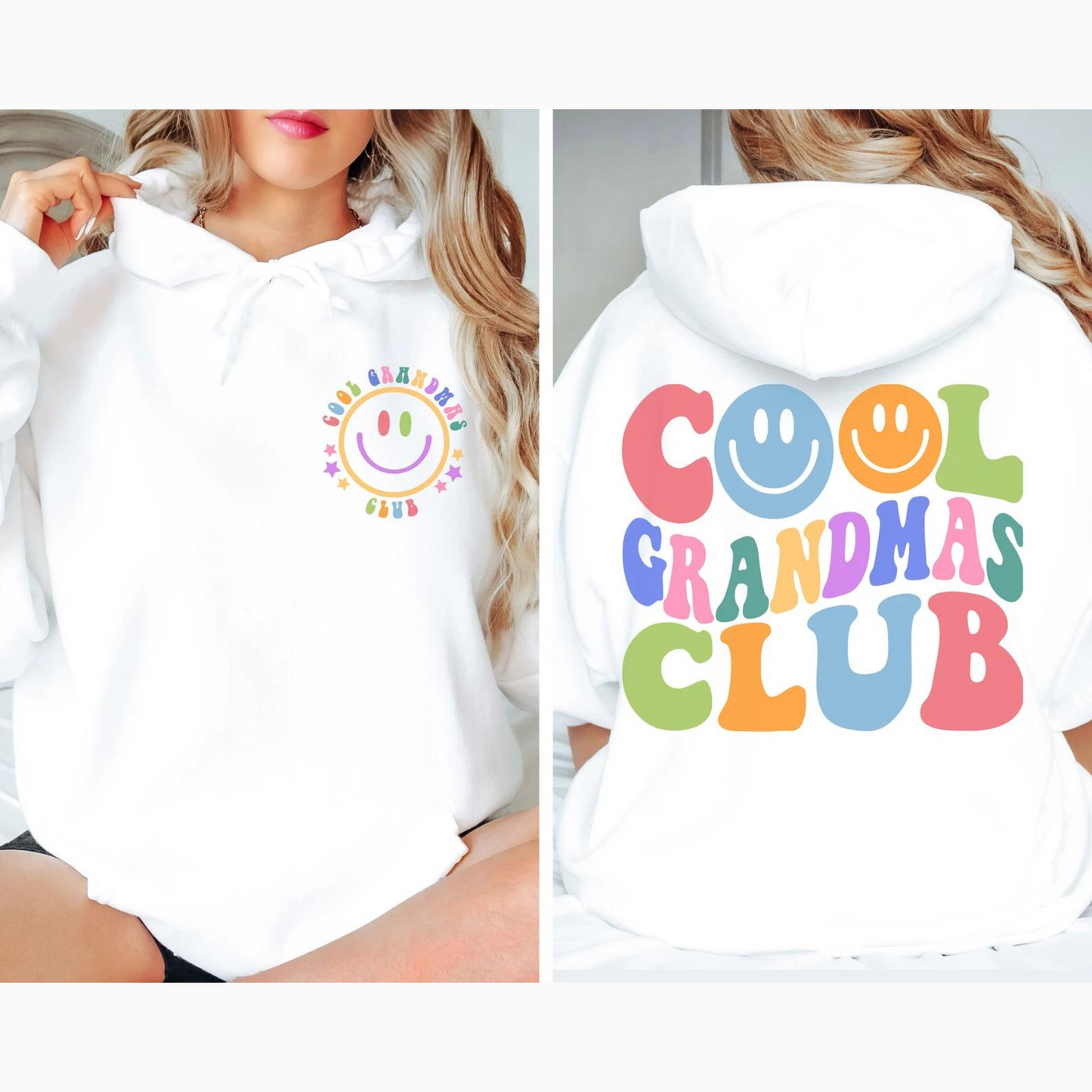 Cool Grandmas Club Pullover: Stylish Grandmother's Gift