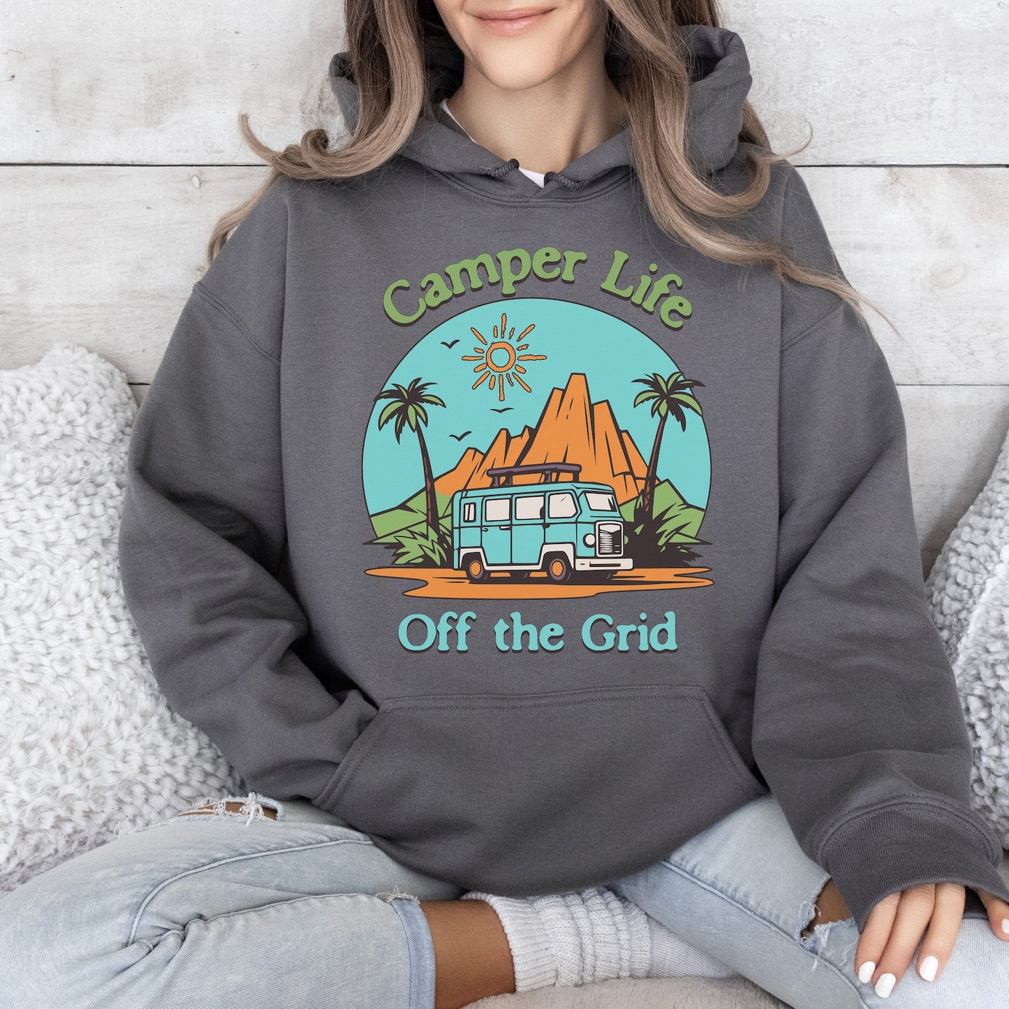 Exploration Ready: Camper Life Off the Grid Pullover