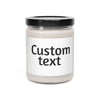 Custom Soy Candle: Ideal for Couples, Friends, and Co-workers 9oz