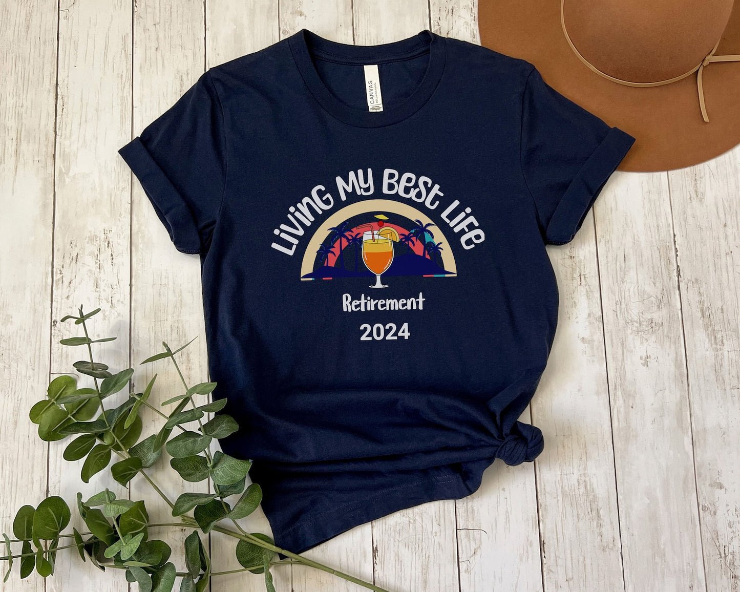 Embrace Retirement: Living My Best Life Shirt – Perfect Gift