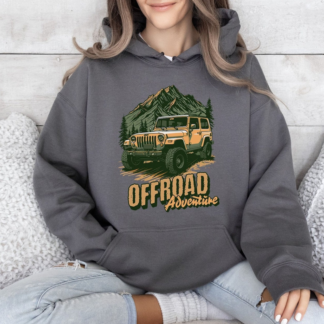 Offroad Adventure Pullover: Camping, Hiking, Nature Lover