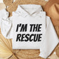 Rescue Me: Funny Matching Couple Pullover