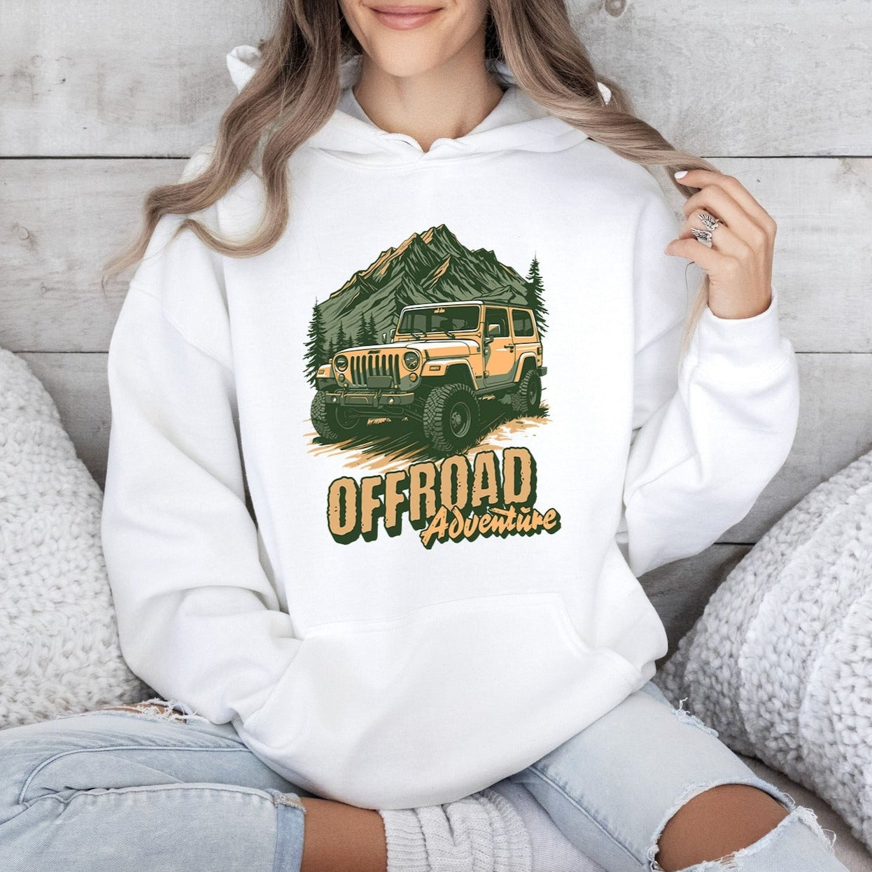 Offroad Adventure Pullover: Camping, Hiking, Nature Lover