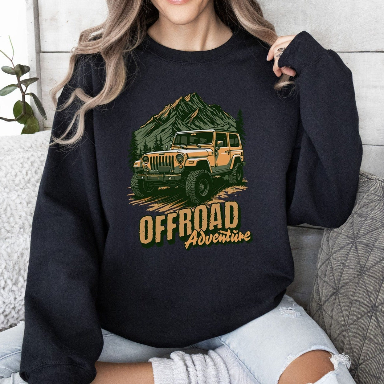 Offroad Adventure Pullover: Camping, Hiking, Nature Lover