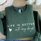 Mom's Joy: Life Is Better With My Boys Pullover - Perfect Gift for Mom