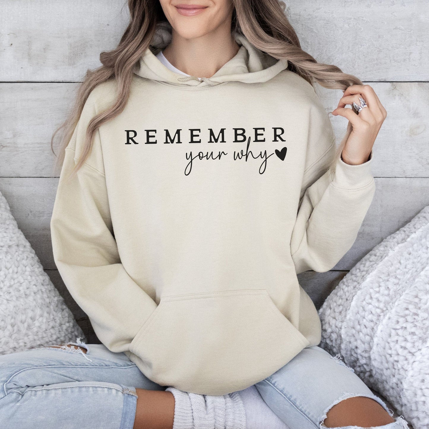 Revive Your Motivation: Remember Your Why Pullover - Inspirational Gift