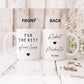 Coffee for Life: Custom Anniversary Mug Set – Perfect for Lovers