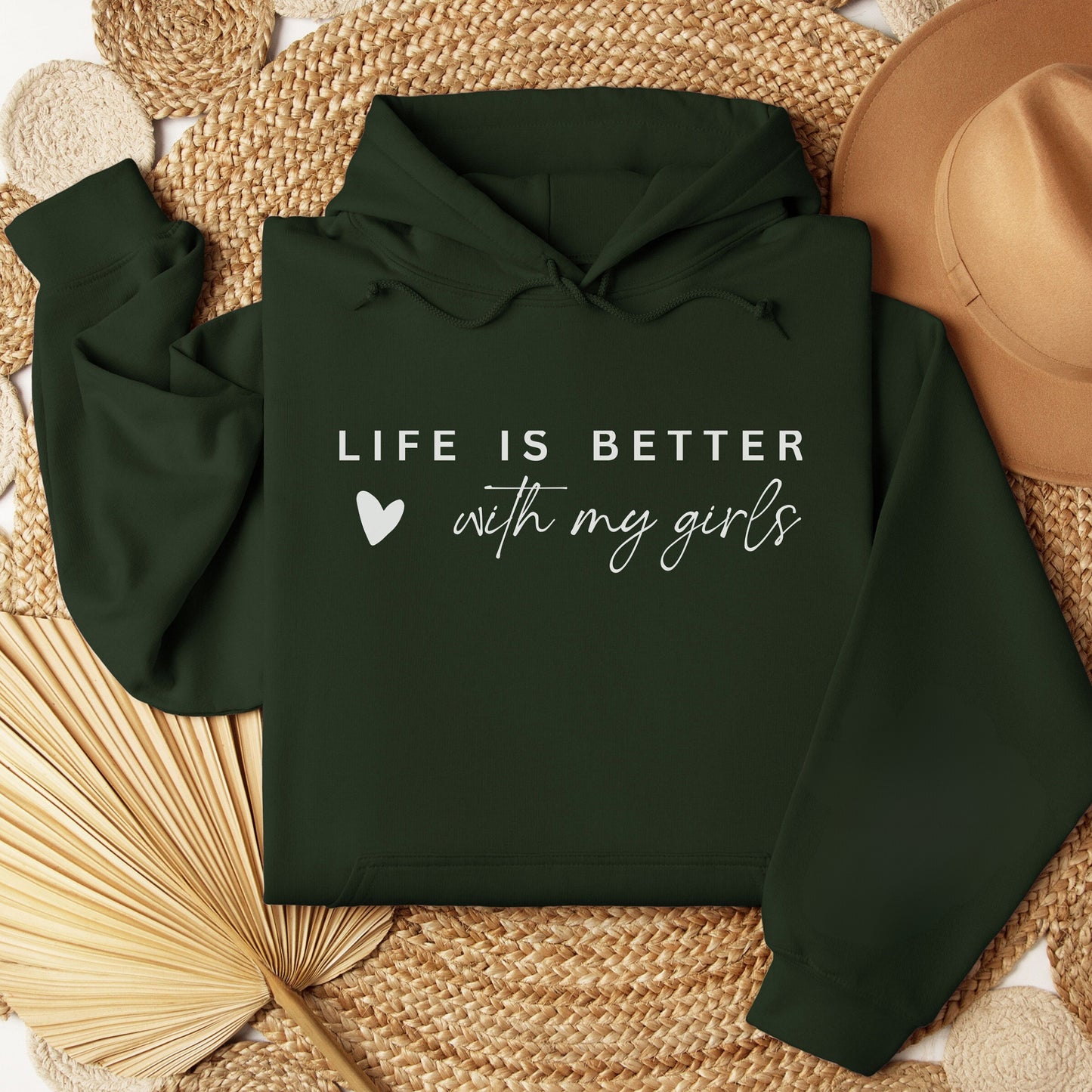 Mom's Bliss: Life's Better With My Girls Pullover - Perfect Gift for Mom