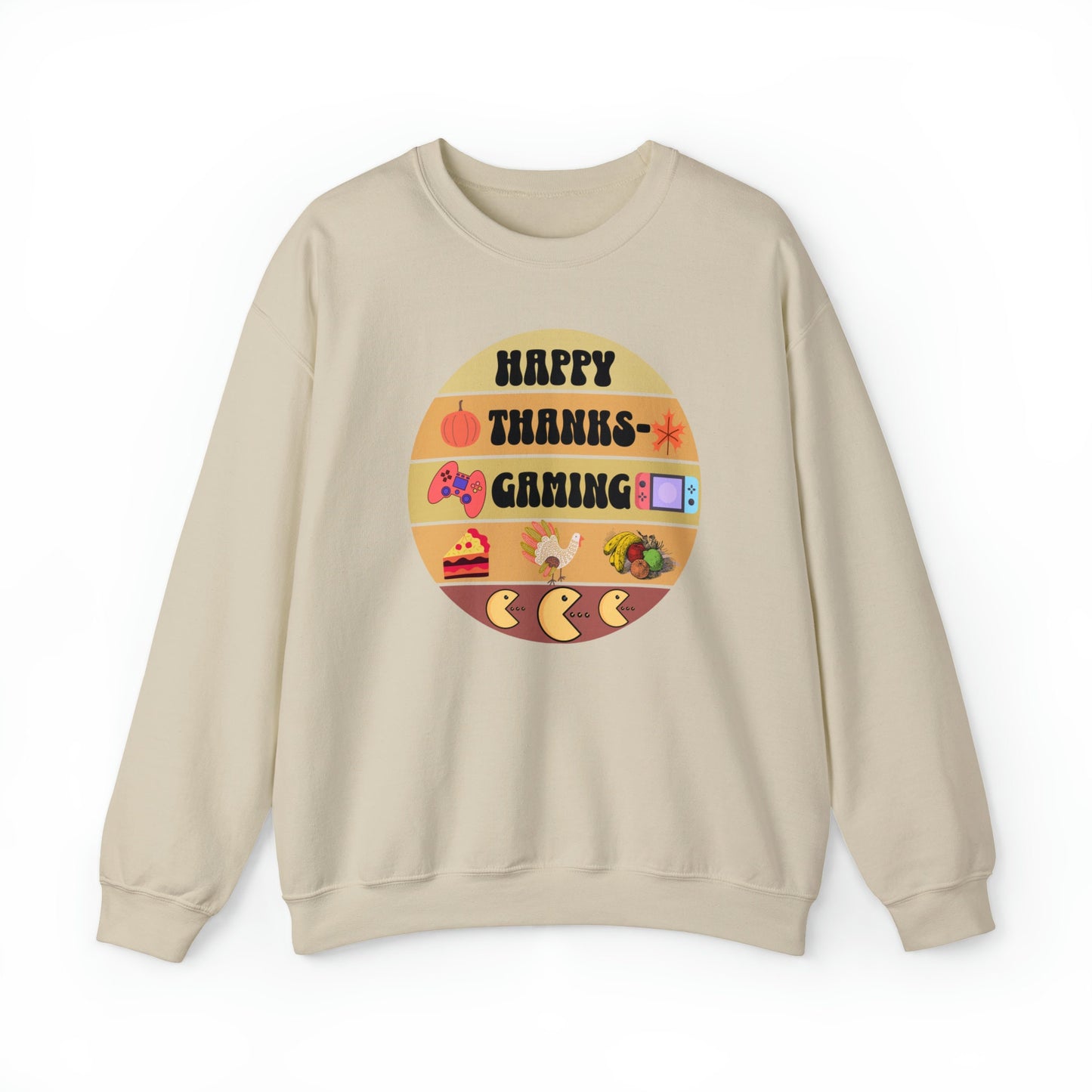 Happy Thanksgiving Sweatshirt for Your Favorite Gamer - Great Gift for Thanksgiving for Friends and Family Who Love Gaming