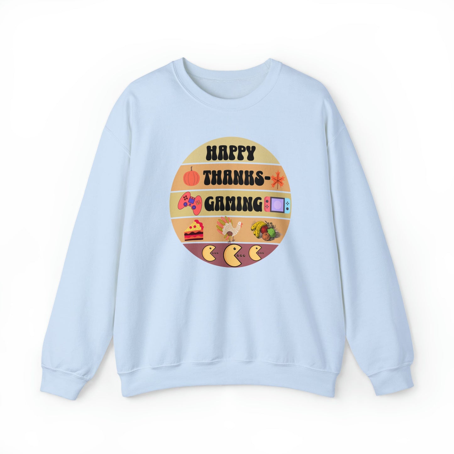 Happy Thanksgiving Sweatshirt for Your Favorite Gamer - Great Gift for Thanksgiving for Friends and Family Who Love Gaming