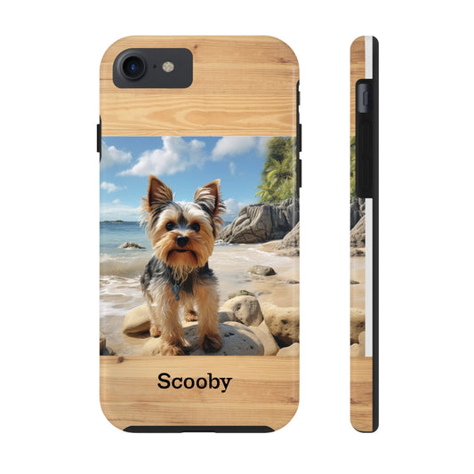 Personalized Phone Case, Custom Pet Phone Case with your Pet's Photo and Name, Custom Dog or Cat Phone Case, Mother's Day Gift Occasion.