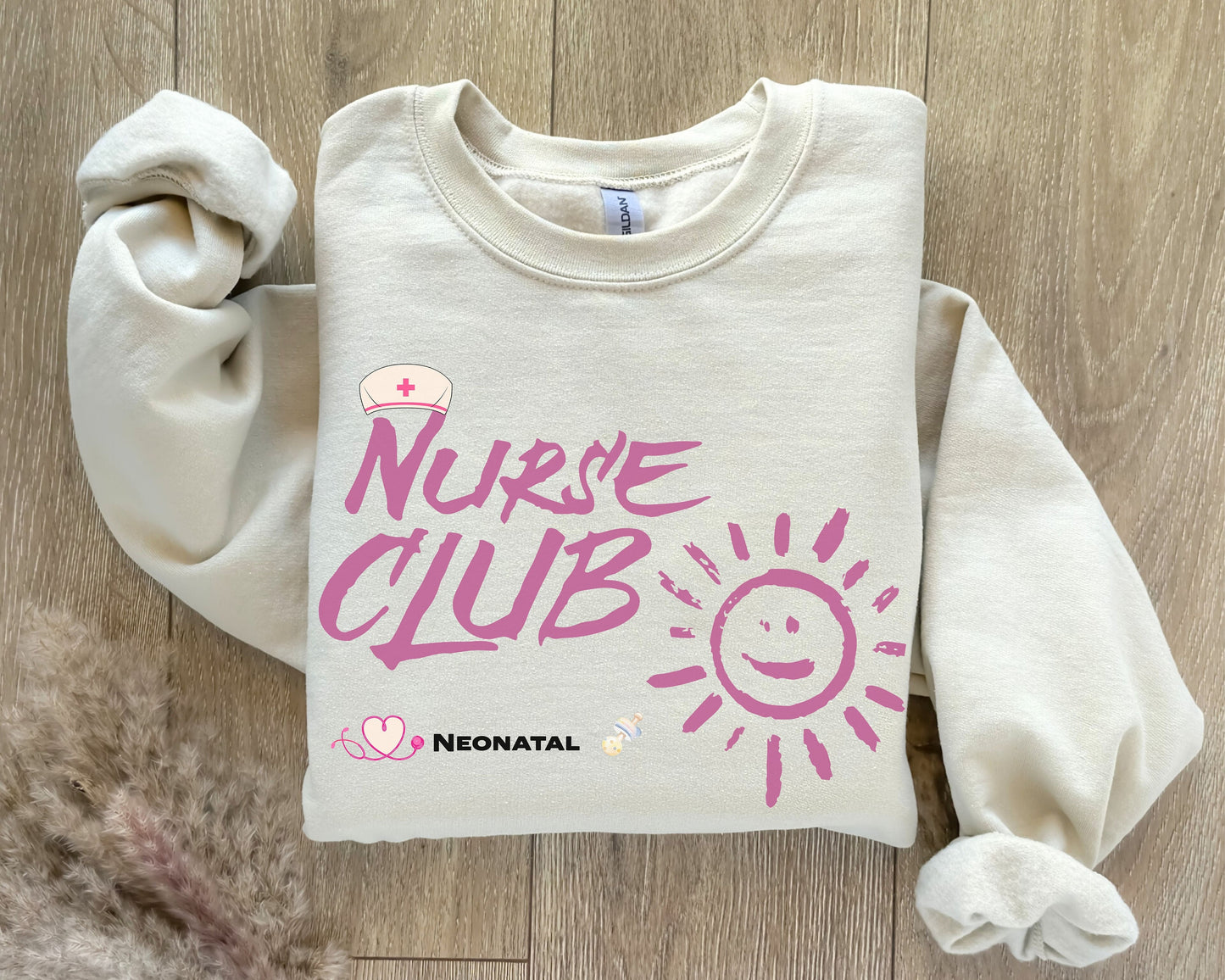 Nurse Sweatshirt, Nurse Club Sweatshirt, Nurse Crewneck, NICU Nurse, Nurse Sweater, Nurse Hoodie, Unisex Sweatshirt, Unisex Hoodie