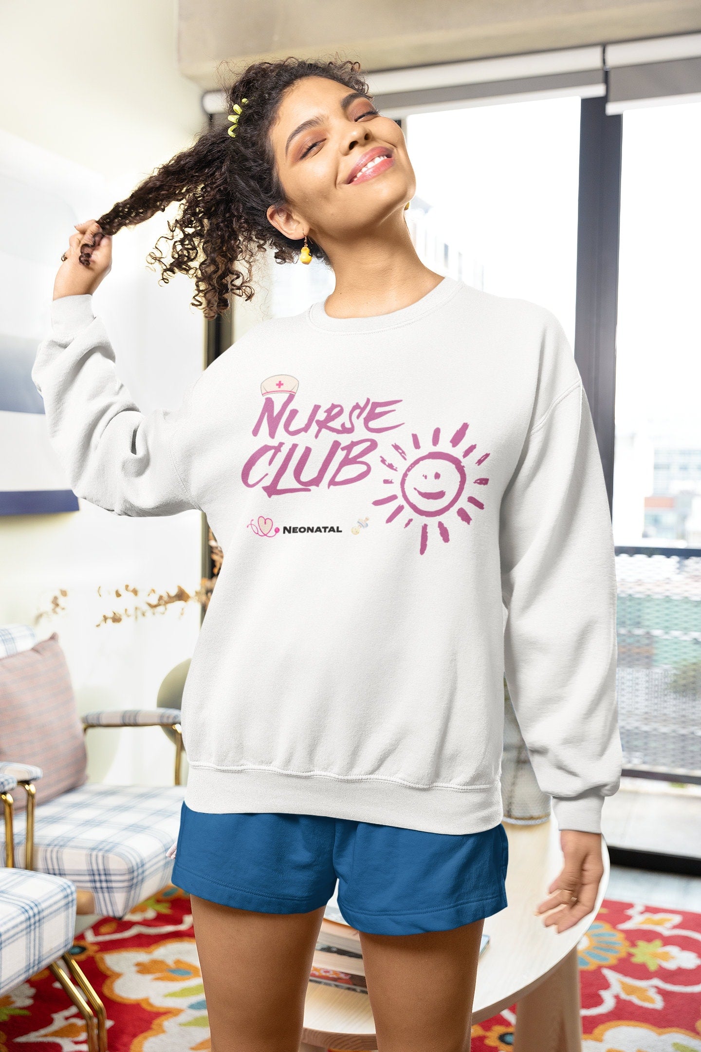 Nurse Sweatshirt, Nurse Club Sweatshirt, Nurse Crewneck, NICU Nurse, Nurse Sweater, Nurse Hoodie, Unisex Sweatshirt, Unisex Hoodie