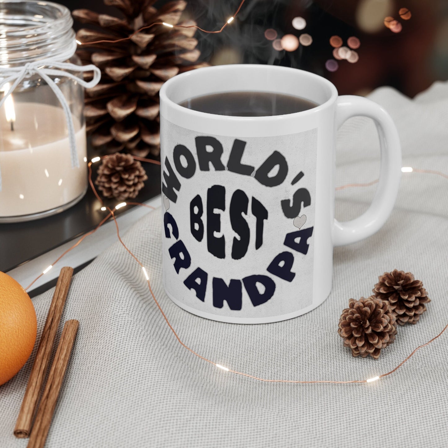 World's Best Grandpa, Ceramic Mug 11oz