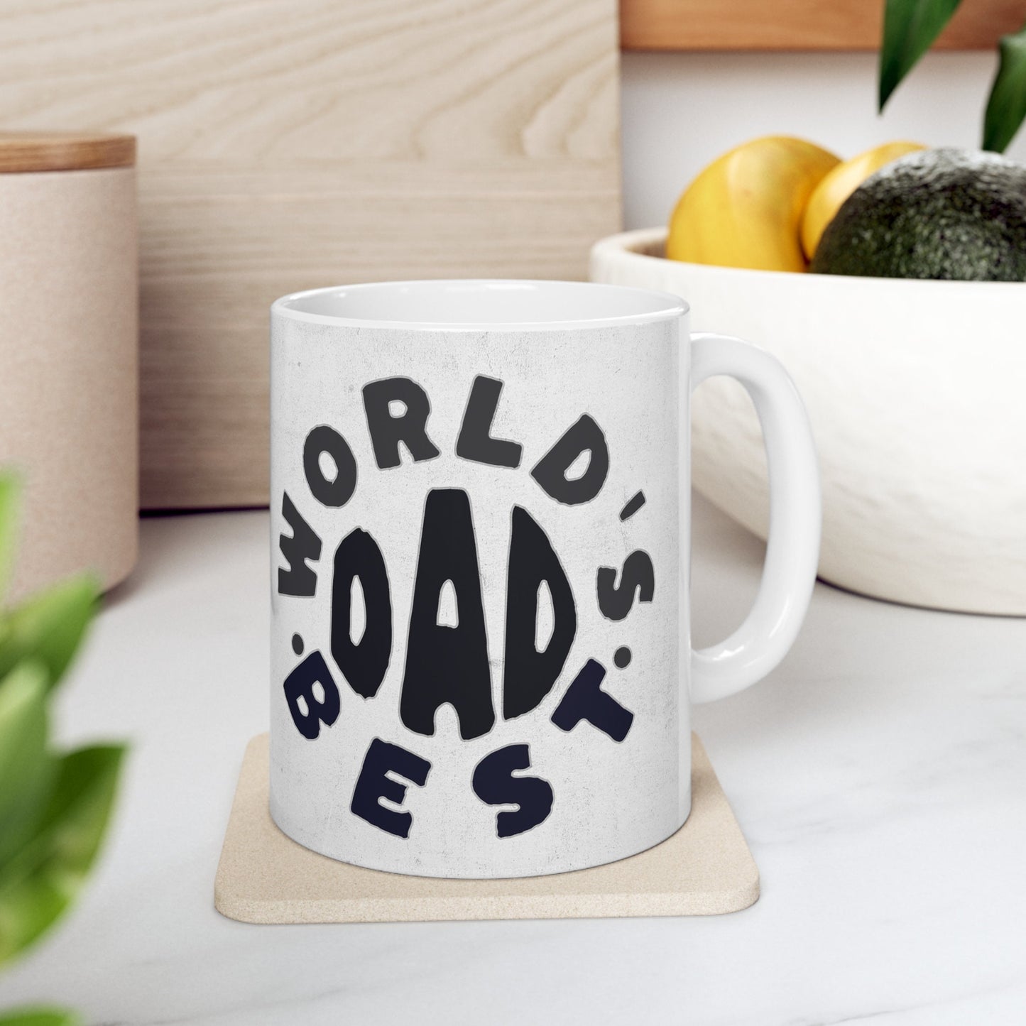 World's Best Dad, Ceramic Mug 11oz