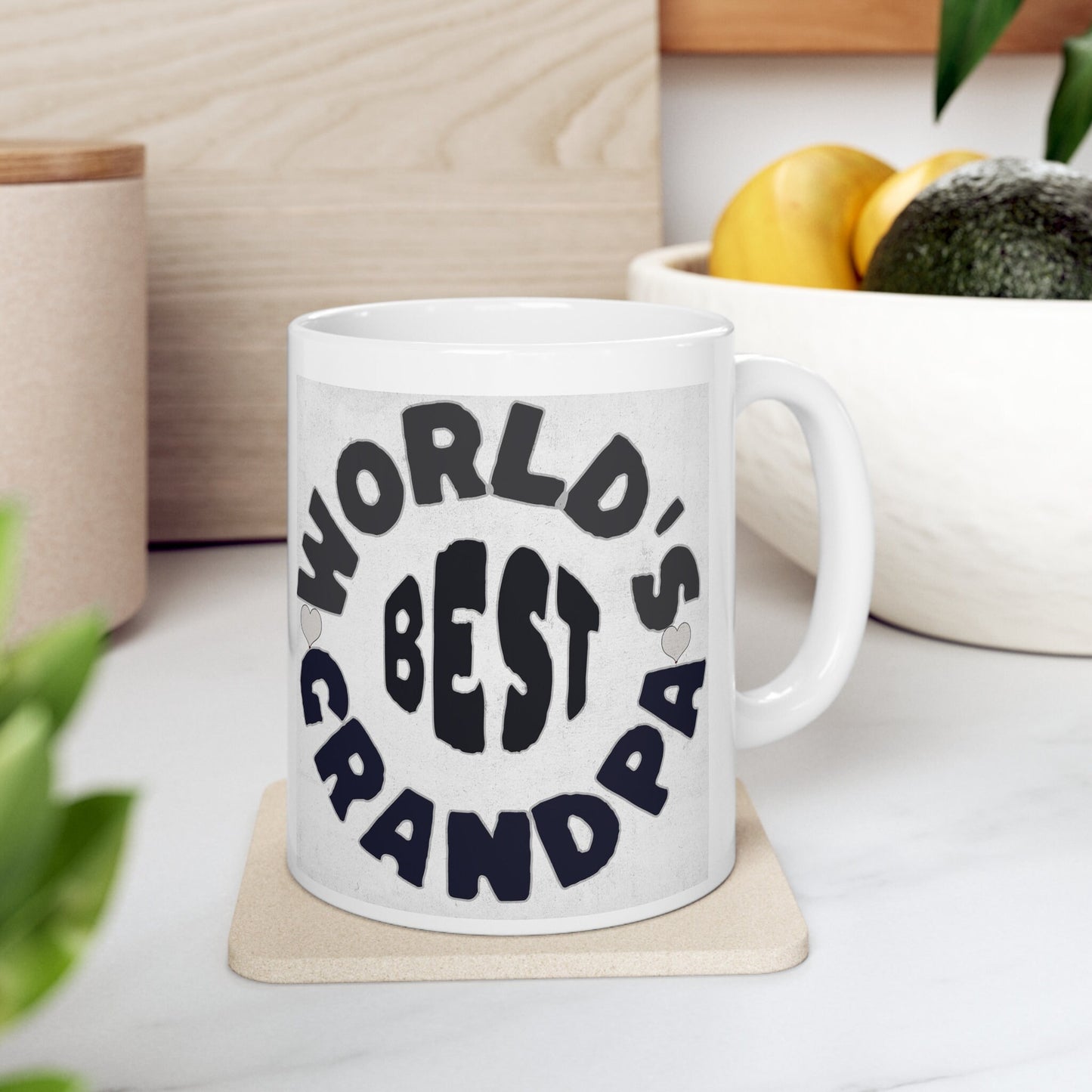 World's Best Grandpa, Ceramic Mug 11oz