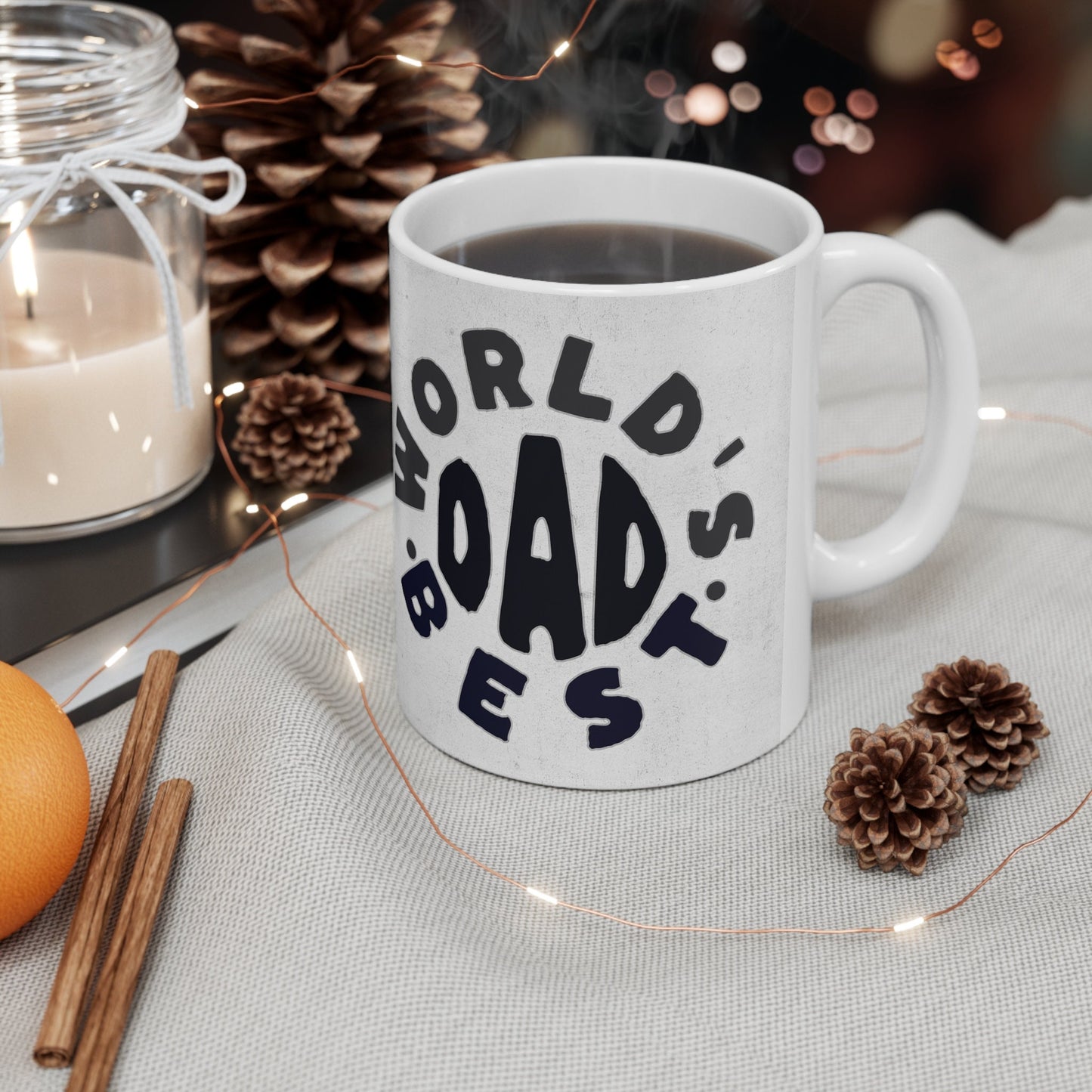 World's Best Dad, Ceramic Mug 11oz