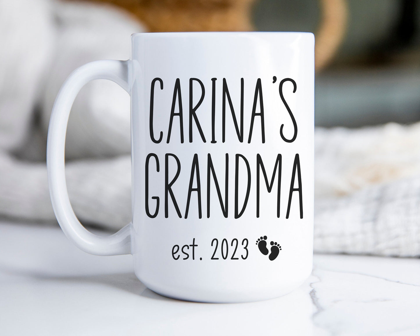 Personalized Grandma Mug, Gift For Grandma, Personalized Grandma Gift, New Grandma Gift, Custom Grandma Mug