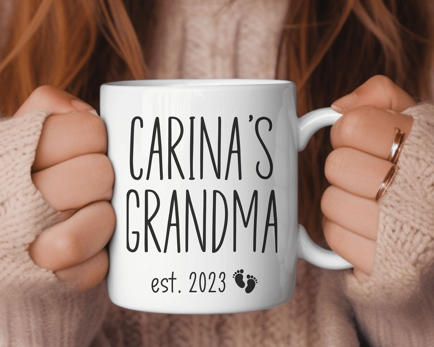 Personalized Grandma Mug, Gift For Grandma, Personalized Grandma Gift, New Grandma Gift, Custom Grandma Mug